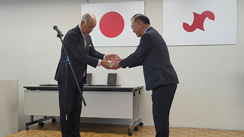 第15回鹿児島県新作観光土産品コンクール授賞式